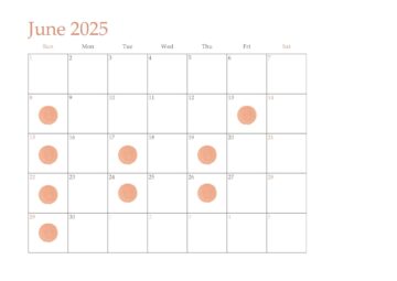 6月ご予約可能日