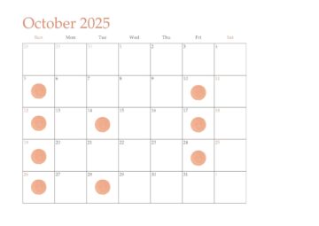 10月ご予約可能日